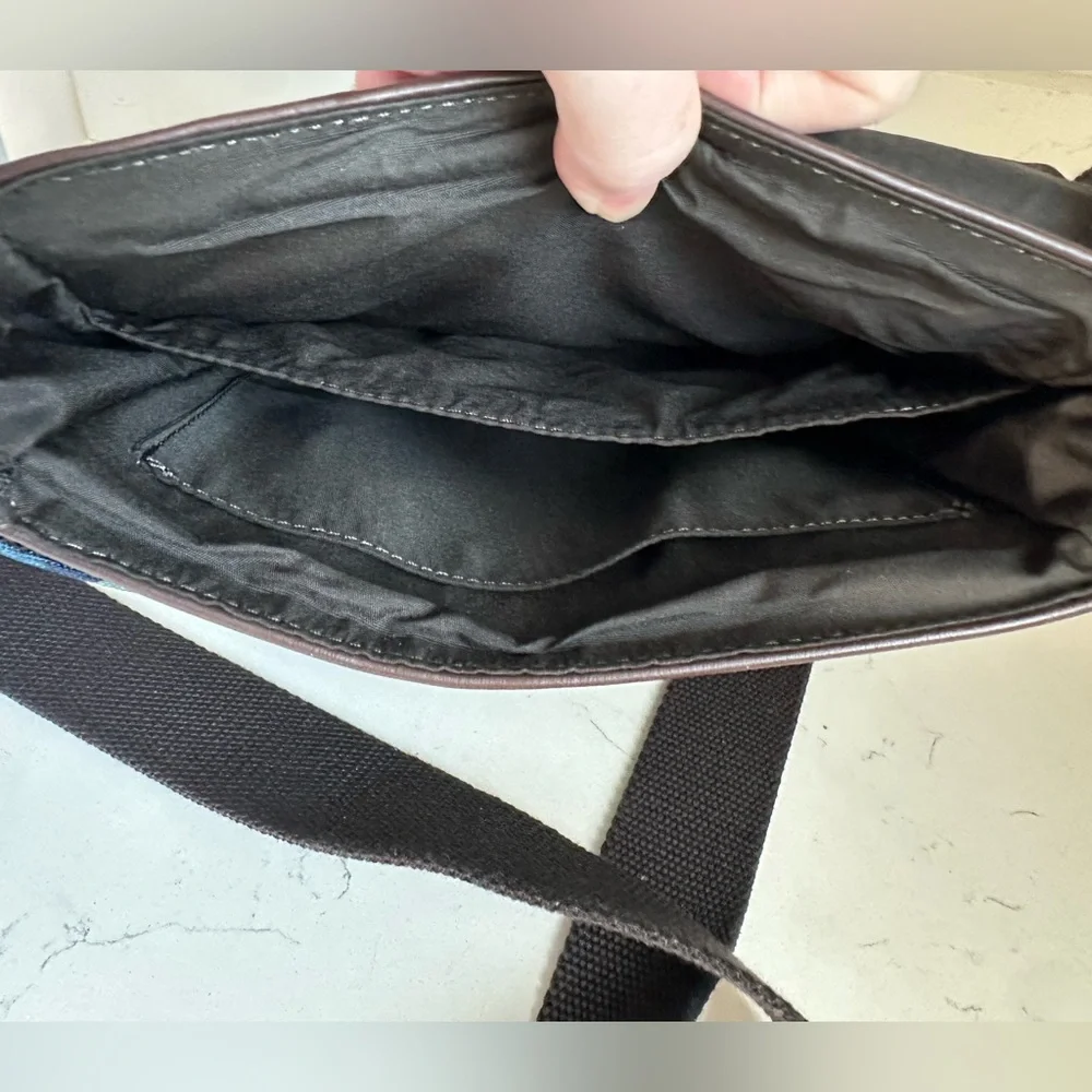 Fossil western‎ courier, Crossbody bag polyester men’s multi NWT